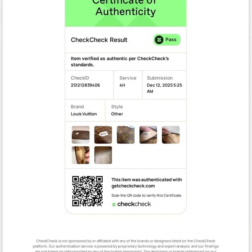 AUTHENTIC Louis Vuitton Monogram Trousse Bag